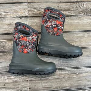 Bogs Kids Neo-Classic Mossy Oak Camo Boots - Size 13